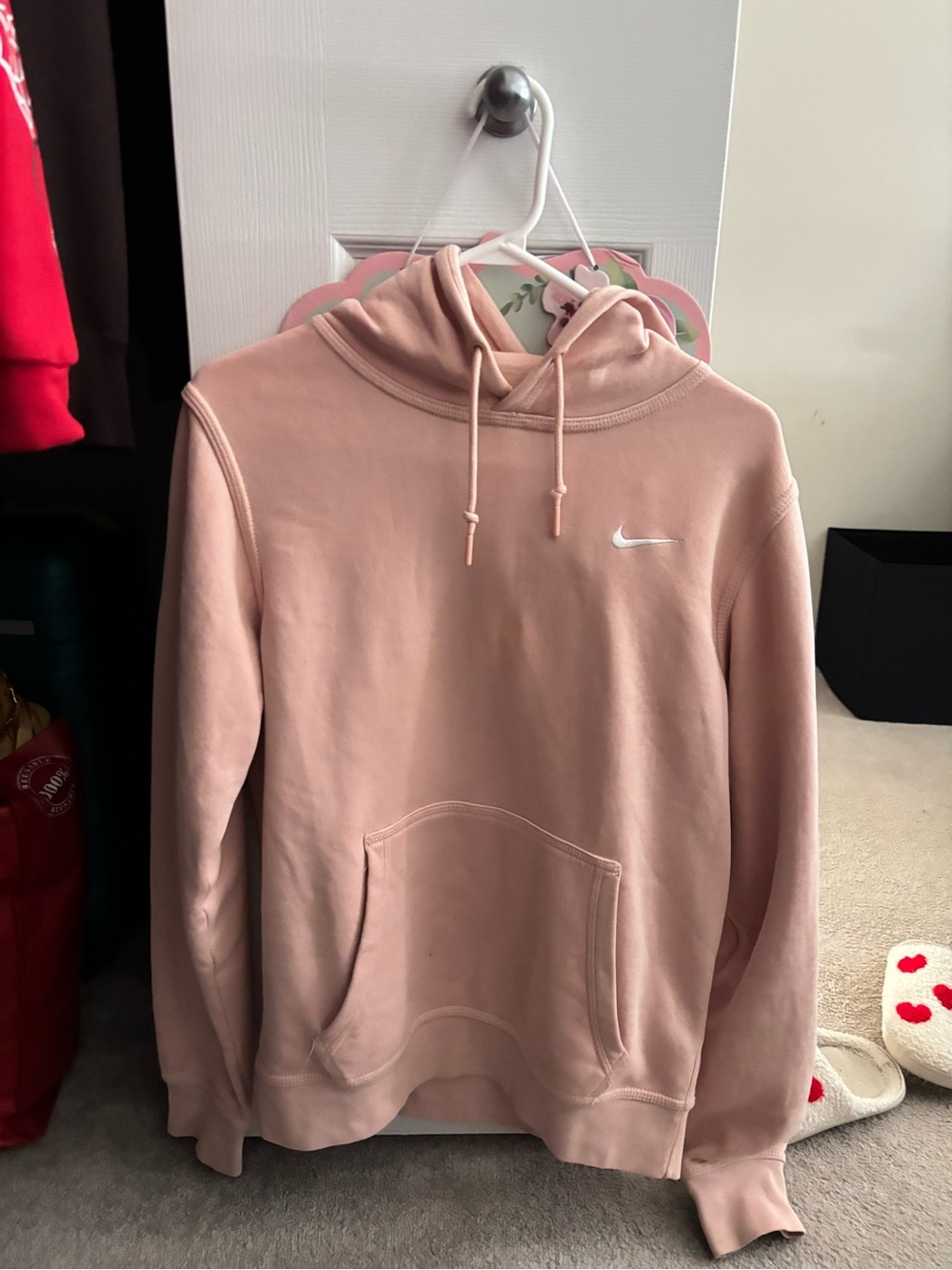 Nike women’s pink hoddie